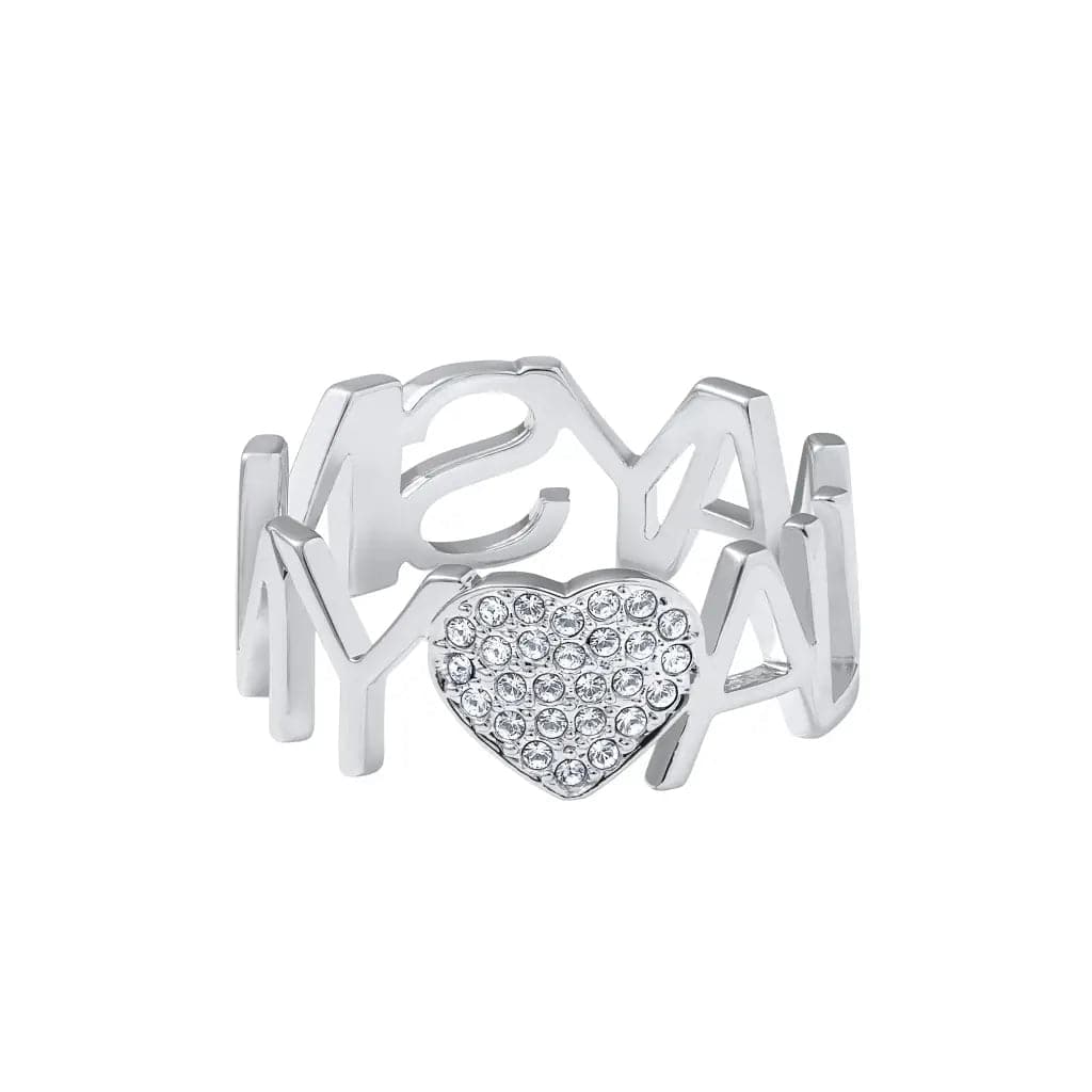 Ring with 2025 heart on it