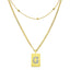 Sero Letter-g Necklace Gold - Necklace | L’amotion