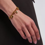 Pipe Armband Gold