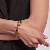 Pipe Armband Gold