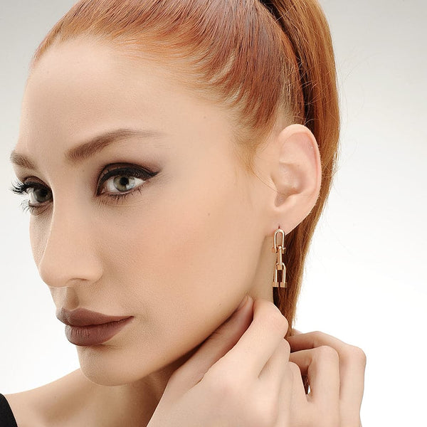 Oozo Earrings Rose