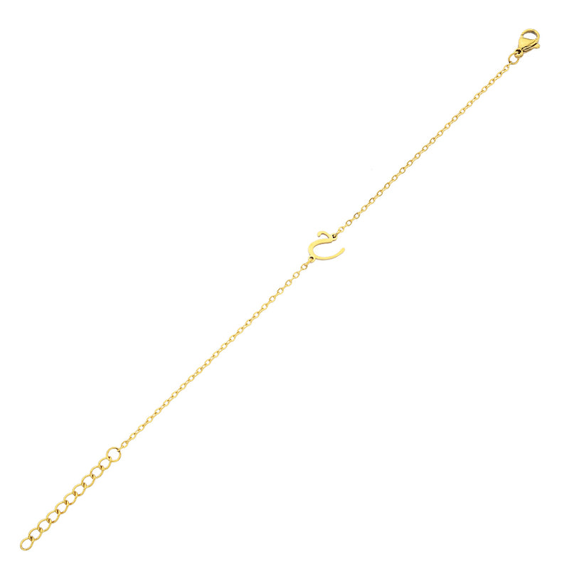 Pfer Letter-U Armband Gold