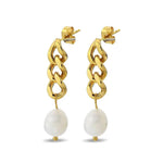 Aerclo Earring Gold - Earring Ohrringe | L’amotion