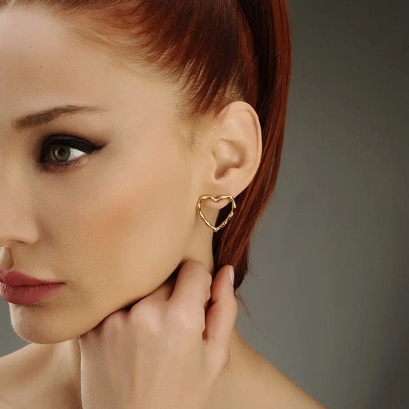 Andofoc Earring Gold - Ohrringe | L’amotion