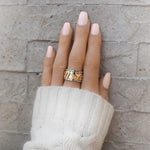 Angels With Me Ring - Message Rings | L’amotion