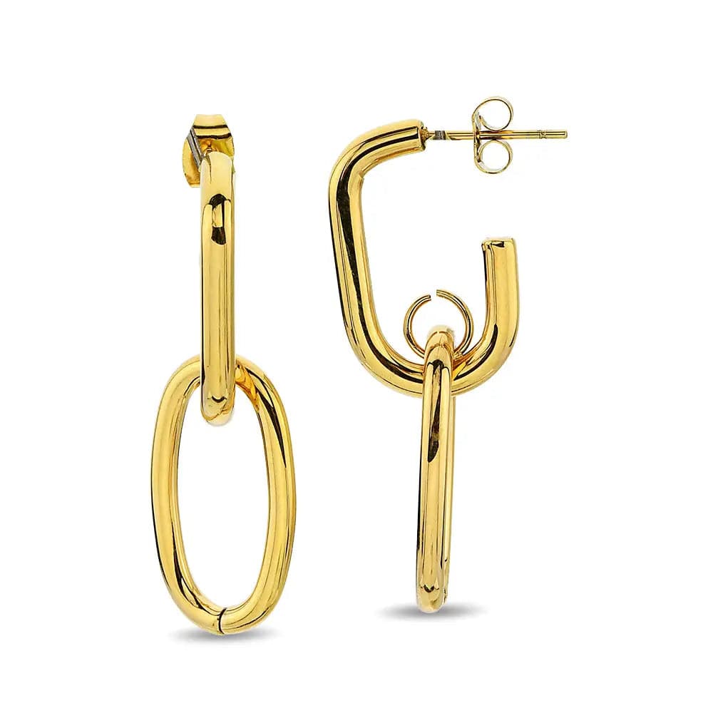 Azendo Earring Gold - Ohrringe | L’amotion
