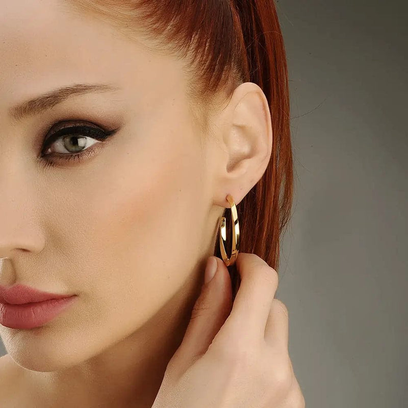 Befar Earring Gold - Ohrringe | L’amotion
