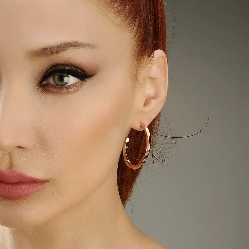 Befar Earring Rosegold - Ohrringe | L’amotion