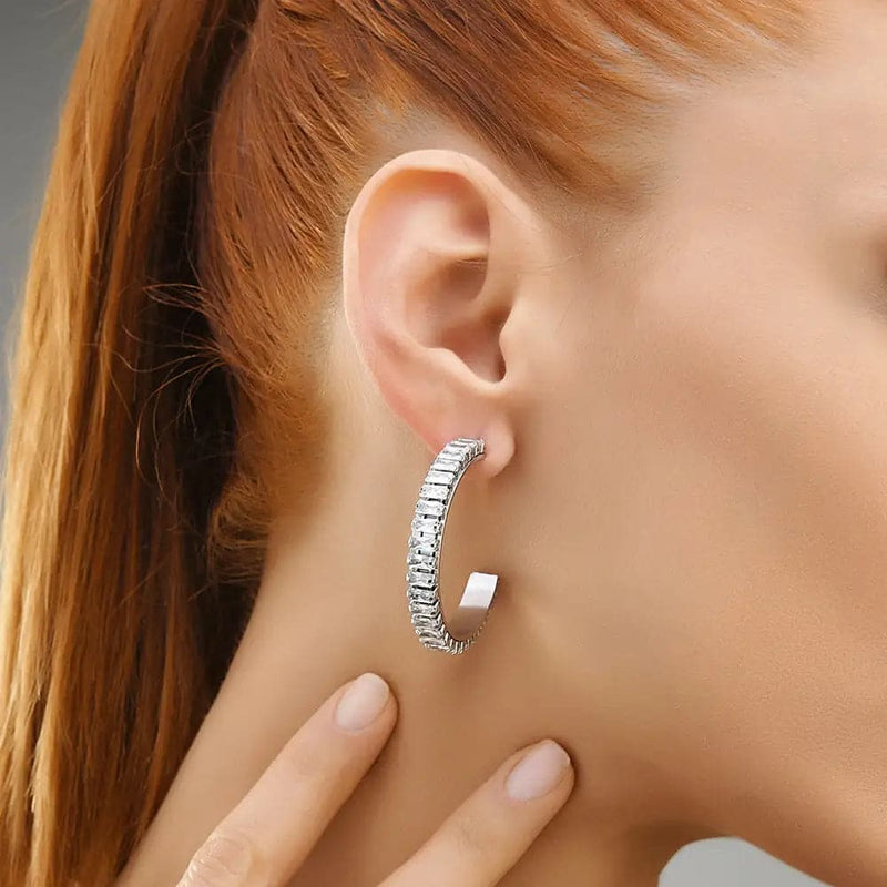 Bicoll Earring Silver - Ohrringe | L’amotion