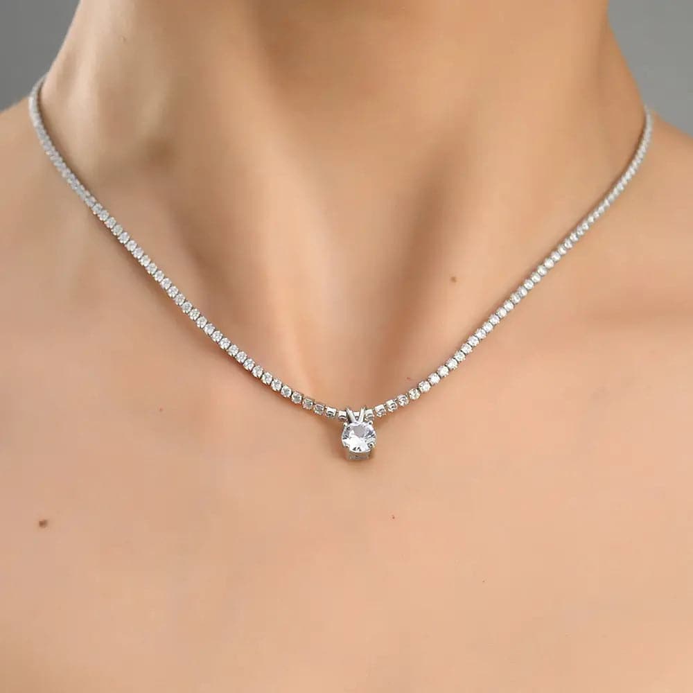 Bilivi Necklace Silver - Necklace | L’amotion