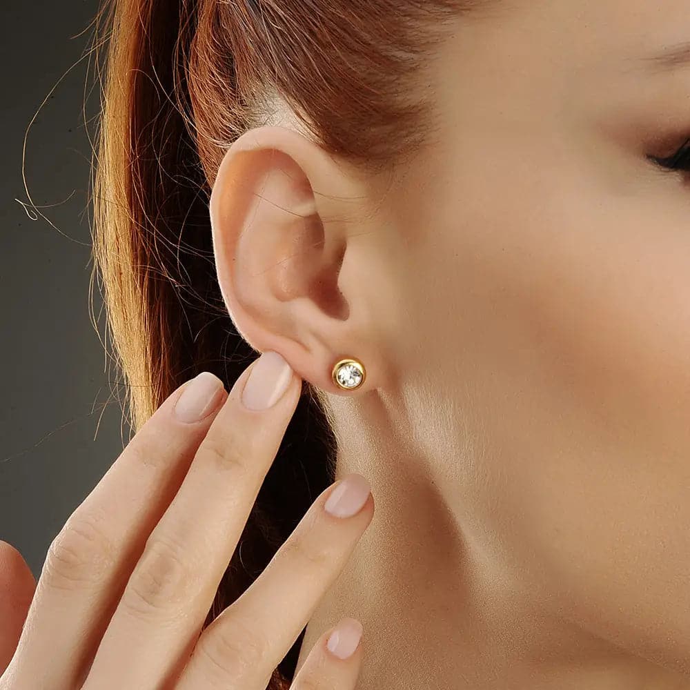 Cicali Earring Gold - Ohrringe | L’amotion