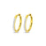 Cwydd Earring Gold - Ohrringe | L’amotion