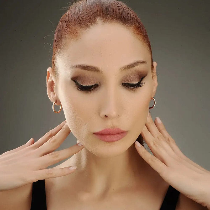 Cwydd Earring Rosegold - Ohrringe | L’amotion