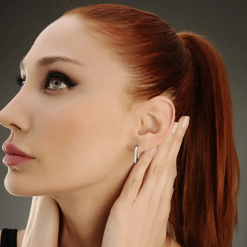 Cwydd Earring Silver - Ohrringe | L’amotion