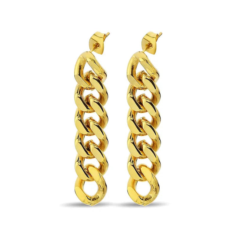Dgest Earring Gold - Ohrringe | L’amotion