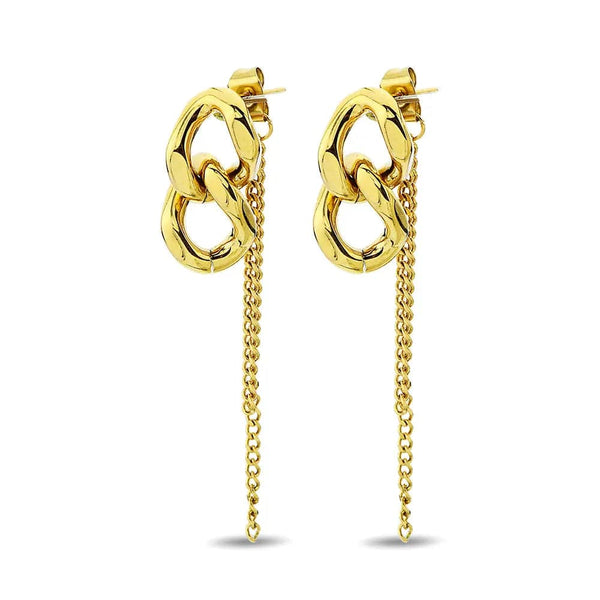 Dihipe Earring Gold - Ohrringe | L’amotion