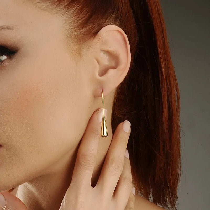 Eafer Earring Gold - Ohrringe | L’amotion