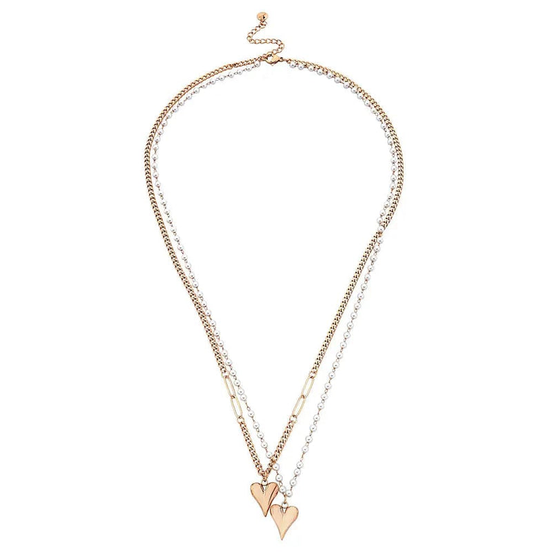 Ealion Necklace Rosegold - Halsketten | L’amotion