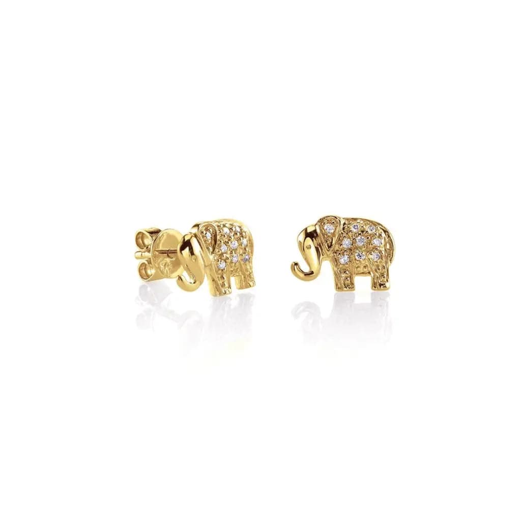 Elephant Stud Earring - Ohrringe | L’amotion