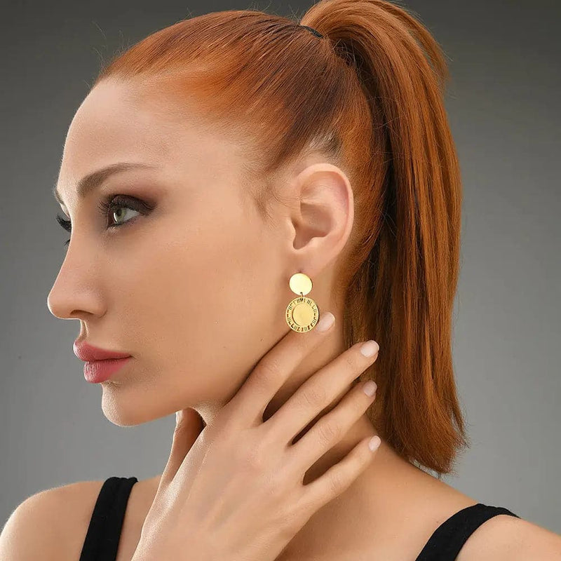 Epin Earring Gold - Ohrringe | L’amotion