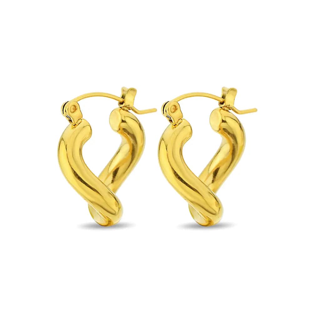 Fordo Earring Gold - Ohrringe | L’amotion
