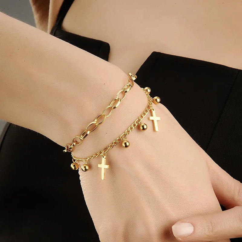 Ftafor Bracelet Gold - Arm- U. Fußketten | L’amotion