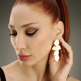 Fyning Earring Gold - Ohrringe | L’amotion