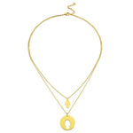 Gain Necklace Gold - Halsketten | L’amotion