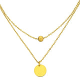 Gavec Necklace Rosegold - Halsketten | L’amotion