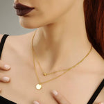 Gavec Necklace Rosegold - Halsketten | L’amotion