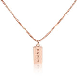 ’happy’ Necklace - Halsketten | L’amotion