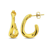 Hectic Earring Gold - Ohrringe | L’amotion