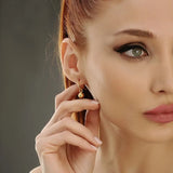 Hugansp Earring Gold - Ohrringe | L’amotion