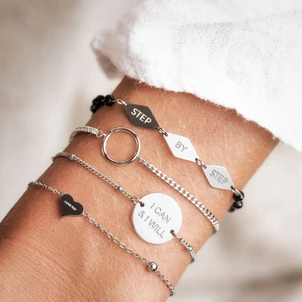 ’i Love You’ Heart Bracelet - Arm- U. Fußketten | L’amotion