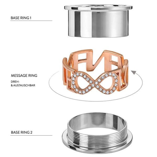 Infinite Love Ring - Ring-sets | L’amotion