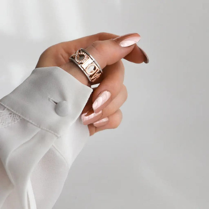 Infinite Love Ring - Message Rings | L’amotion