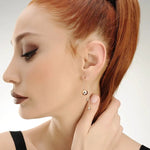 Kien Earring Rosegold - Ohrringe | L’amotion