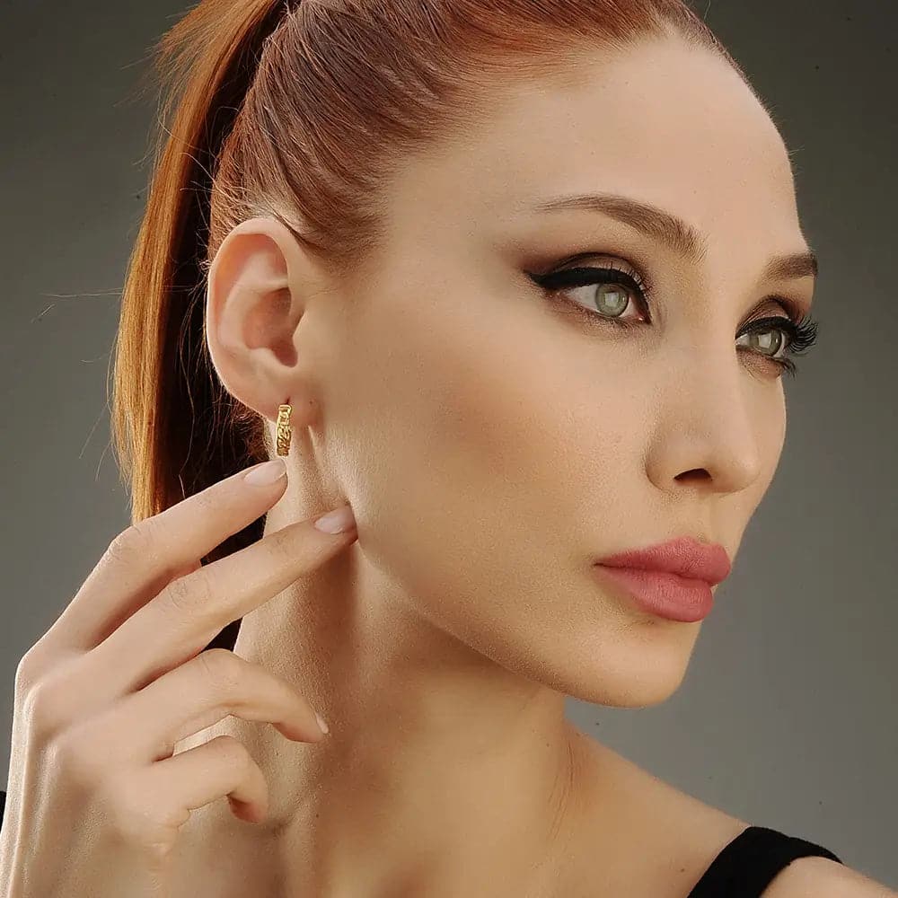 Kilova Earring Gold - Ohrringe | L’amotion
