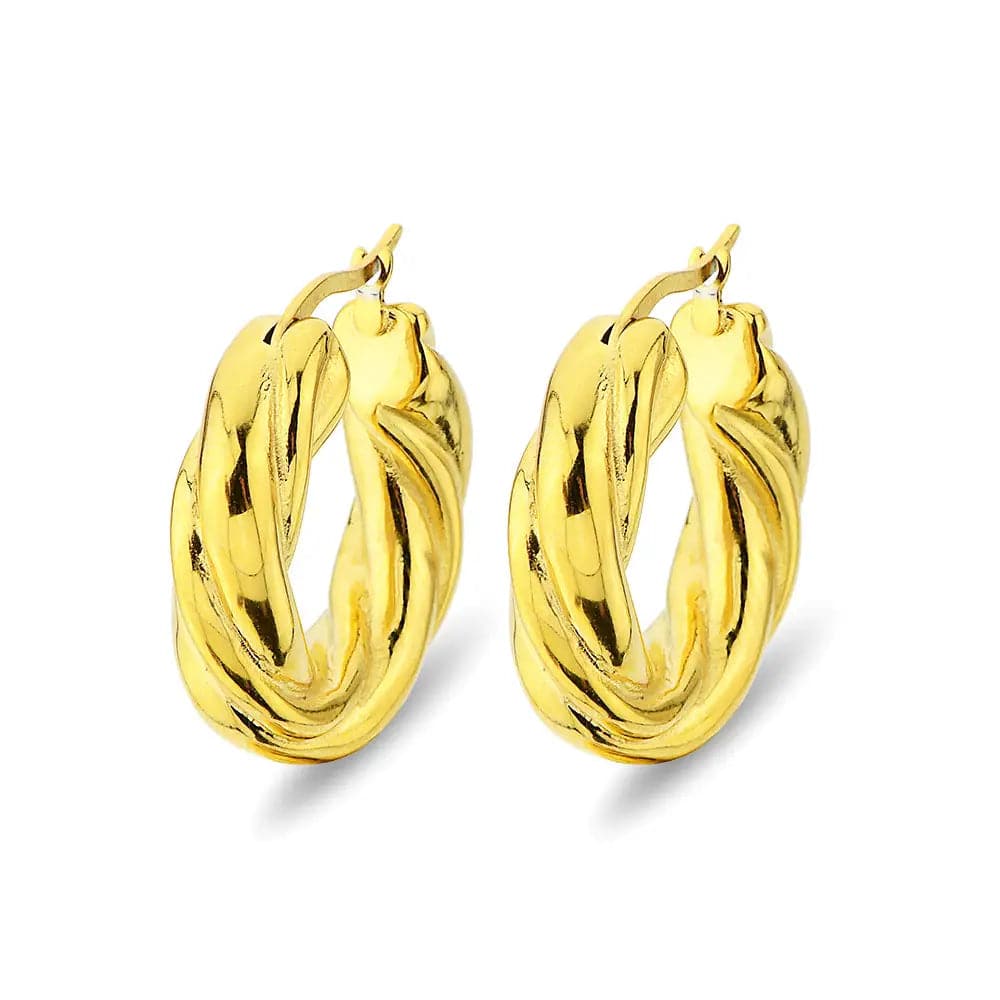 Lmed Earring Gold - Ohrringe | L’amotion