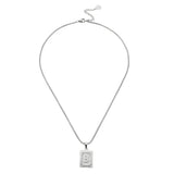 Lost Letter-b Necklace Silver - Halsketten | L’amotion