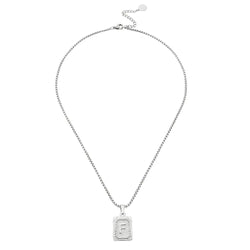 Lost Letter-f Necklace Silver - Halsketten | L’amotion