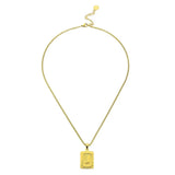Lost Letter-j Necklace Gold - Halsketten | L’amotion