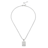 Lost Letter-j Necklace Silver - Halsketten | L’amotion