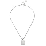 Lost Letter-k Necklace Silver - Halsketten | L’amotion