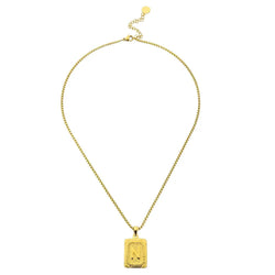 Lost Letter-n Necklace Gold - Halsketten | L’amotion