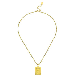 Lost Letter-o Necklace Gold - Halsketten | L’amotion