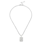 Lost Letter-p Necklace Silver - Halsketten | L’amotion