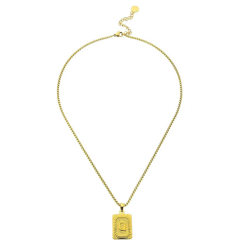 Lost Letter-q Necklace Gold - Halsketten | L’amotion