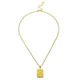 Lost Letter-r Necklace Gold - Halsketten | L’amotion