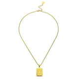 Lost Letter-t Necklace Gold - Halsketten | L’amotion